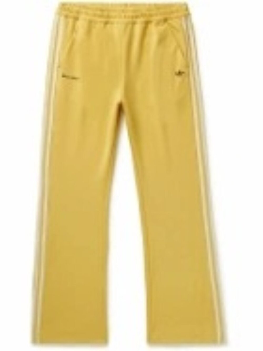 adidas Consortium Wales Bonner straight leg tech jersey trackpants in Faded Gold